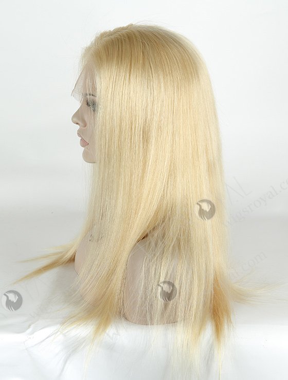 In Stock Brazilian Virgin Hair 18" Straight Color 613# Full Lace Wig FLW-04254-5618