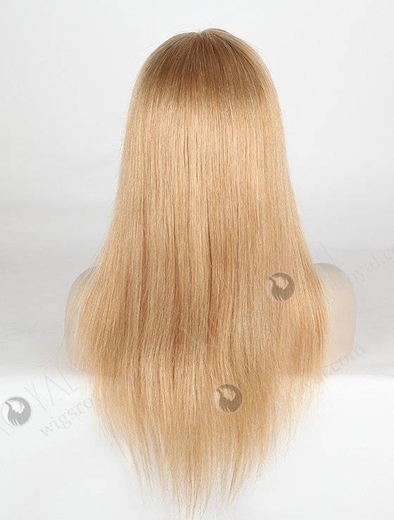 In Stock Brazilian Virgin Hair 18" Straight Color 8/18/22/613# Evenly Blended Full Lace Wig FLW-04256-5389