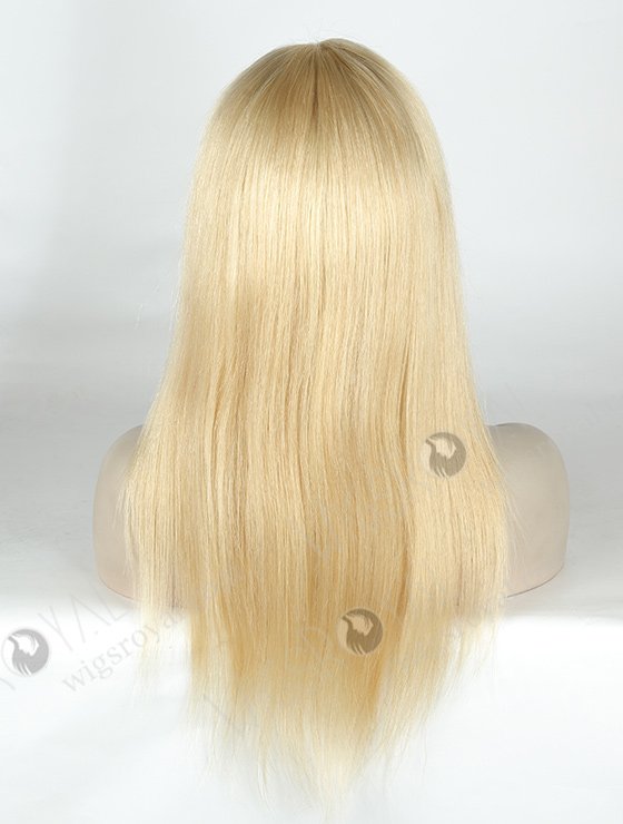In Stock Brazilian Virgin Hair 16" Straight Color 613# Full Lace Wig FLW-04255-5579