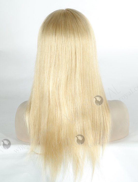 In Stock Brazilian Virgin Hair 16" Straight Color 613# Full Lace Wig FLW-04260-5563