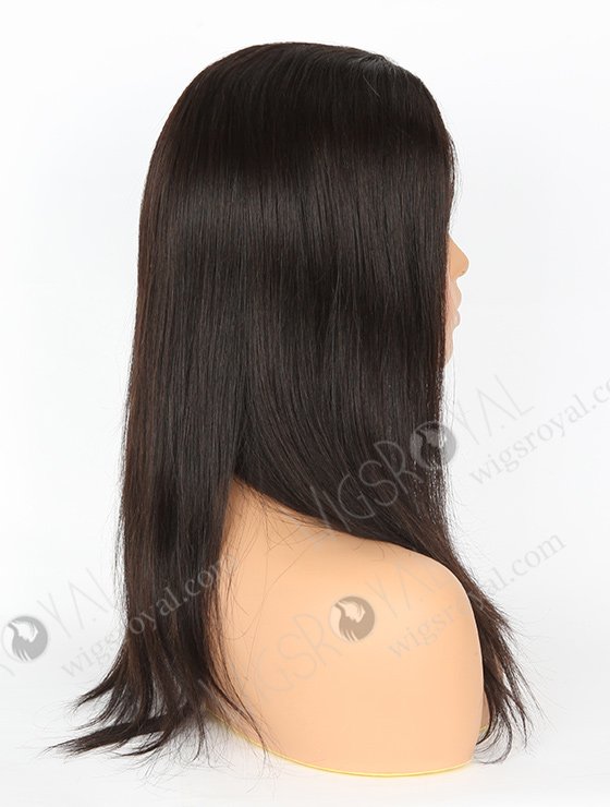 In Stock Malaysian Virgin Hair 14" Straight Natural Color Silk Top Glueless Wig GL-03033-5709