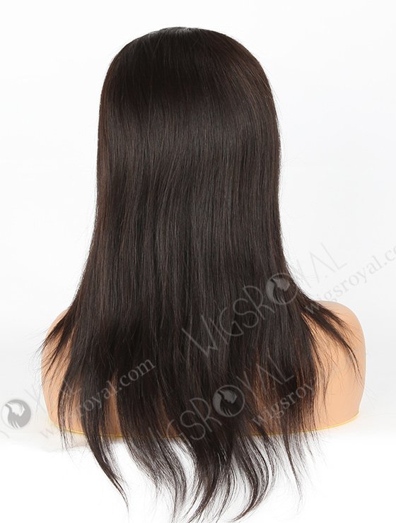 In Stock Malaysian Virgin Hair 14" Straight Natural Color Silk Top Glueless Wig GL-03033-5707