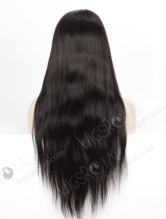 In Stock Indian Remy Hair 22" Straight #1B Color 360 Lace Wig 360LW-01028-5430