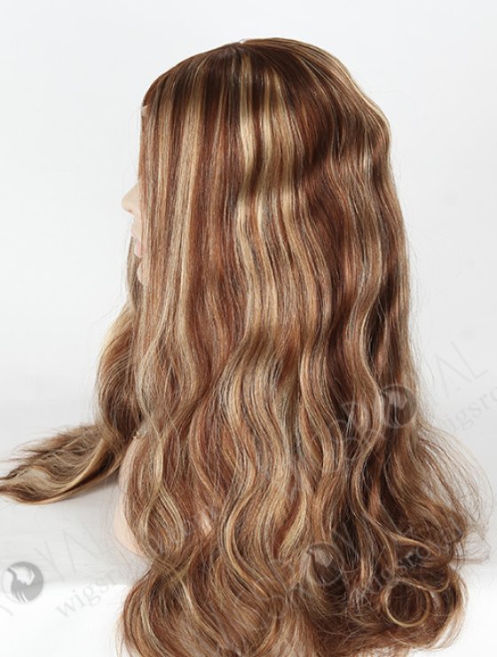 Special Wigs Cap With Lace From Ear To Ear Double Draw 20'' European Virgin Hair Jewish Wigs WR-JW-011-5548