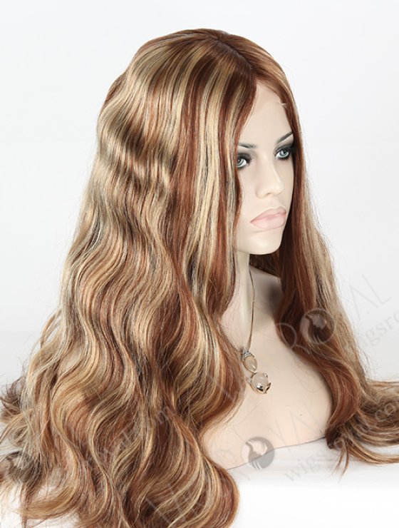 Special Wigs Cap With Lace From Ear To Ear Double Draw 20'' European Virgin Hair Jewish Wigs WR-JW-011-5547