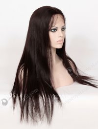 In Stock Brazilian Virgin Hair 20" Straight Natural Color Full Lace Wig FLW-04082