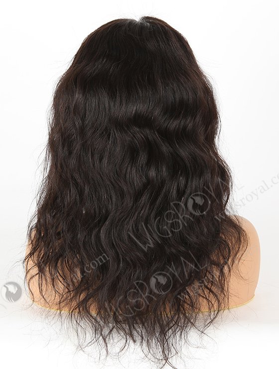 In Stock Brazilian Virgin Hair 14" Natural Wave Natural Color Full Lace Wig FLW-04009-6117