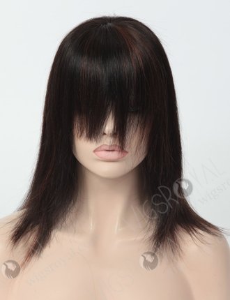 Human Hair Lace Front Wigs With Bangs WR-CLF-003