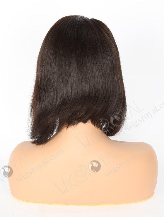 In Stock Brazilian Virgin Hair 12" Straight(Bob Style) Natural Color Full Lace Glueless Wig GL-04060-6582