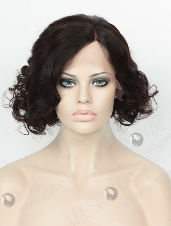 Short Human Hair Wig Lace Front WR-CLF-009-6692