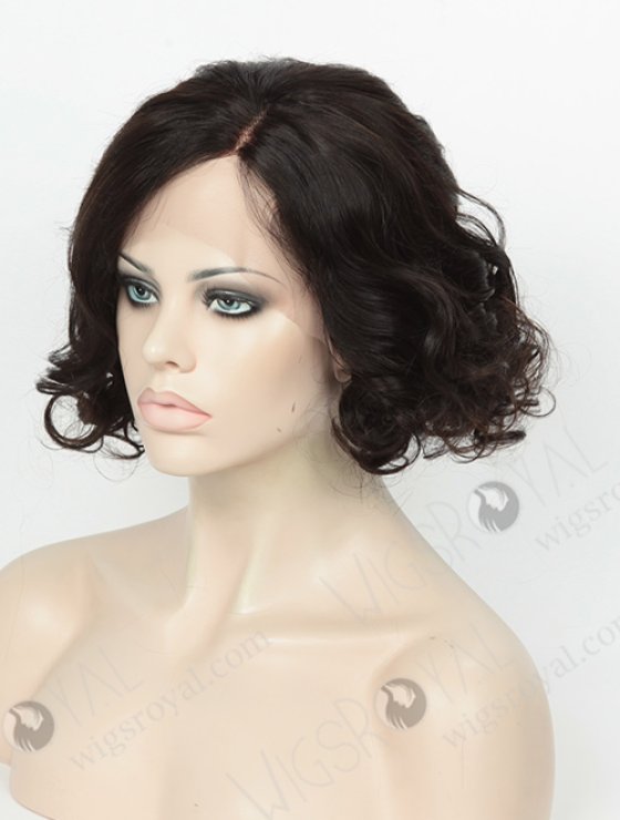 Short Human Hair Wig Lace Front WR-CLF-009-6693
