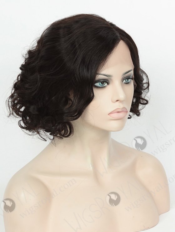 Short Human Hair Wig Lace Front WR-CLF-009-6695