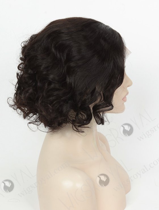 Short Human Hair Wig Lace Front WR-CLF-009-6696