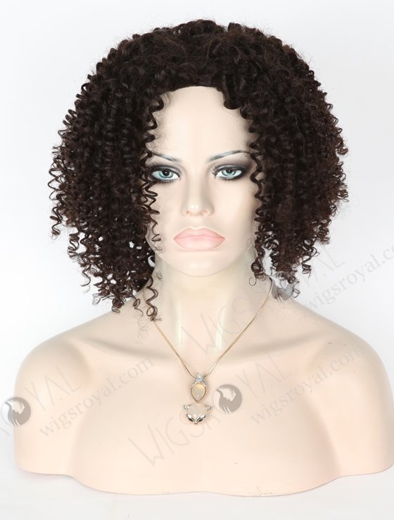 In Stock Indian Virgin Hair 18" Spiral Curl Natural Color Full Lace Glueless Wig GL-02009 -6505