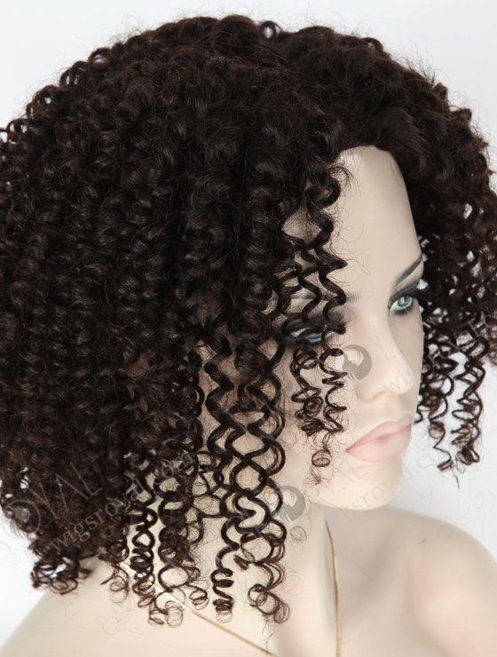 In Stock Indian Virgin Hair 18" Spiral Curl Natural Color Full Lace Glueless Wig GL-02009 -6510