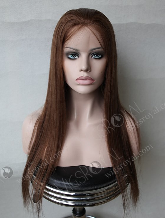Medium Golden Brown European Hair Wigs WR-ST-029-6498