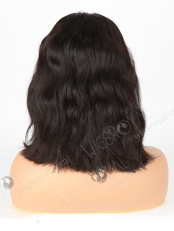 In Stock Indian Remy Hair 12" BOB Body Natural Color Lace Front Wig SLF-01243-6852