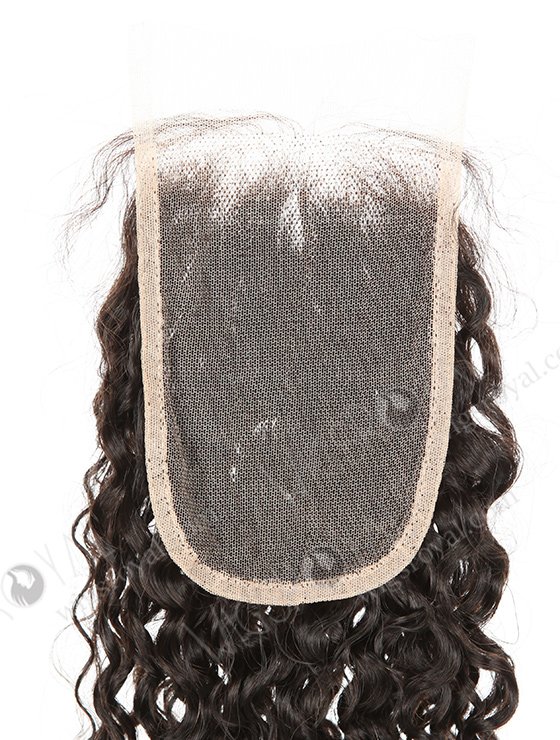 In Stock Indian Remy Hair 20" Loose Pixie Curl Natural Color Top Closure STC-392-6950