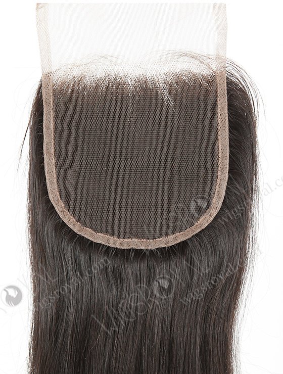 In Stock Indian Remy Hair 20" Straight Natural Color Top Closure STC-382-7083