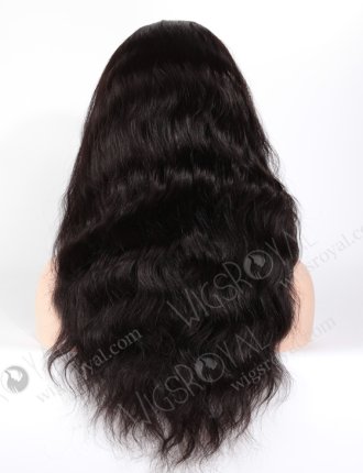 In Stock Indian Remy Hair 18" Natural Wave 1b# Color Full Lace Wig FLW-01417