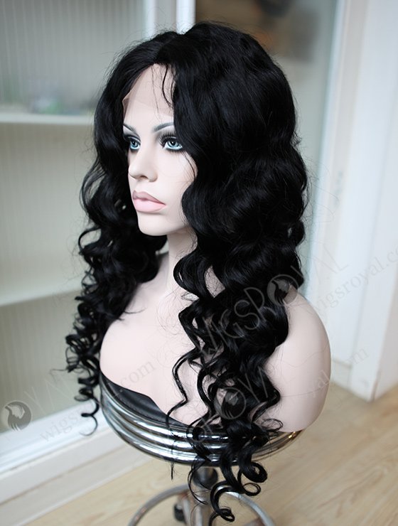 Best Quality Peruvian Hair Curly Silk Top Wig WR-ST-035-6958