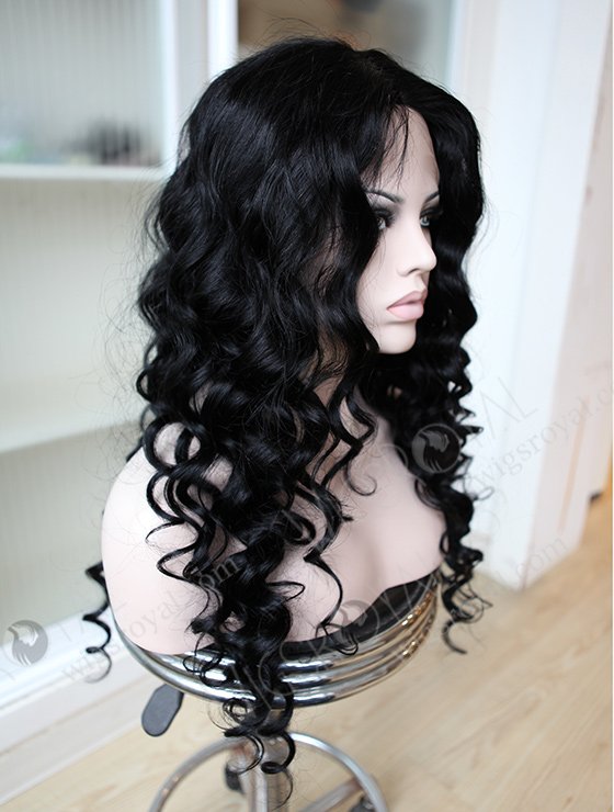 Best Quality Peruvian Hair Curly Silk Top Wig WR-ST-035-6960