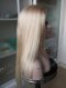 European Hair White Color Silk Top Wig WR-ST-032