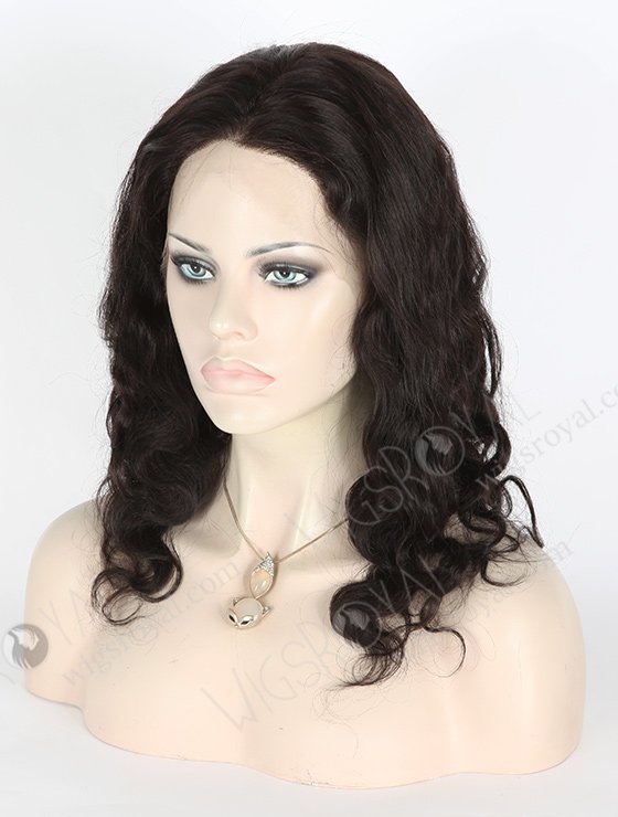 Bleached Knots Full Lace Wigs 16" Body Wave 1b# Color FLW-01250