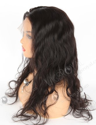 In Stock Indian Remy Hair 20" Body Wave Natural Color Full Lace Wig FLW-01558
