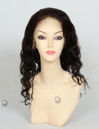 16" Indian Remy Hair Loose Deep Body Wave Wig 2# Color FLW-01273