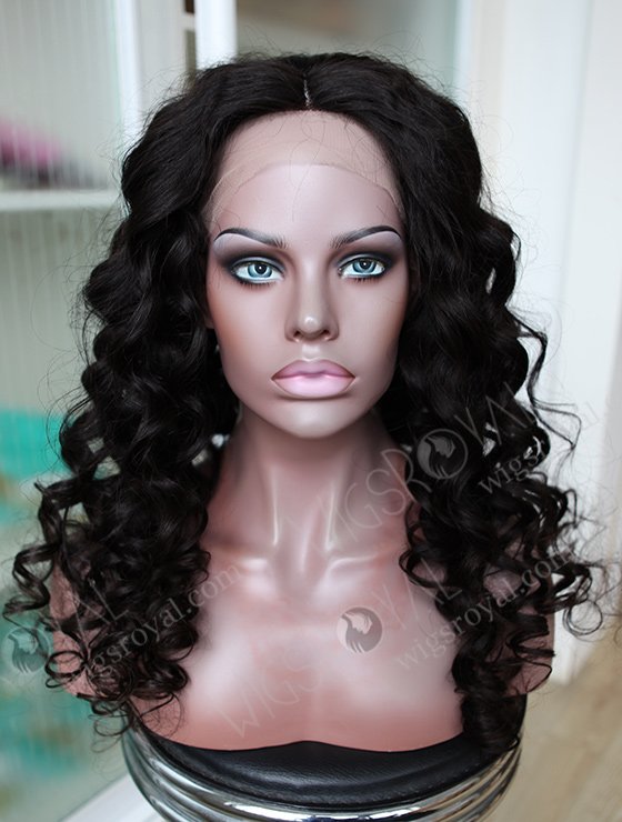 High Quality Long Curly Silk Top Wig WR-ST-037-7018