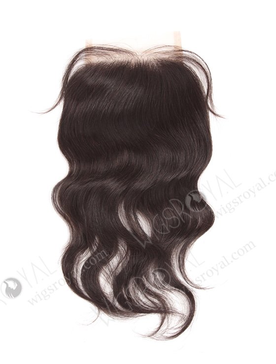 In Stock Indian Remy Hair 10" Natural Wave Natural Color Top Closure STC-39-7133