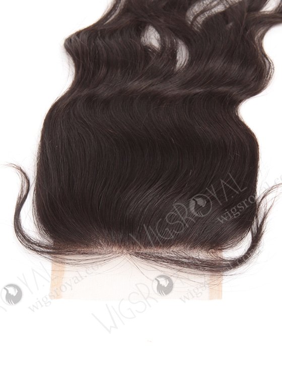 In Stock Indian Remy Hair 10" Natural Wave Natural Color Top Closure STC-39-7136