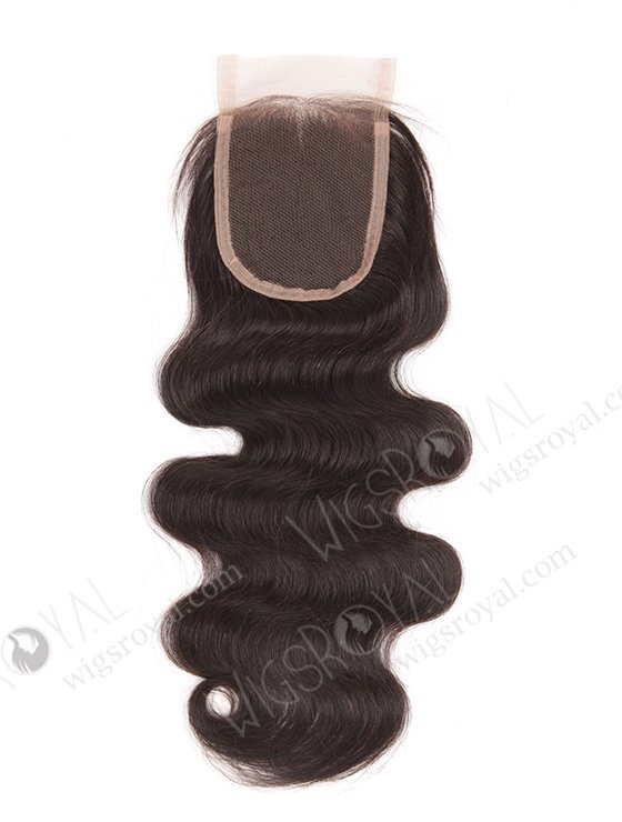 In Stock Indian Remy Hair 16" Body Wave Natural Color Top Closure STC-70-7309