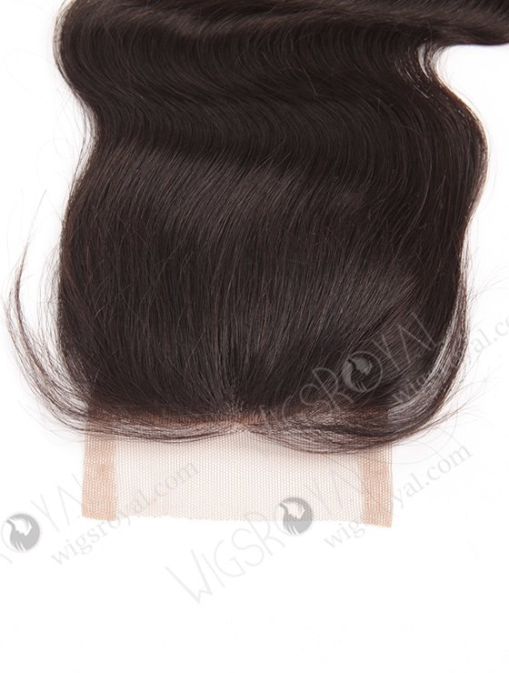 In Stock Indian Remy Hair 16" Body Wave Natural Color Top Closure STC-70-7312