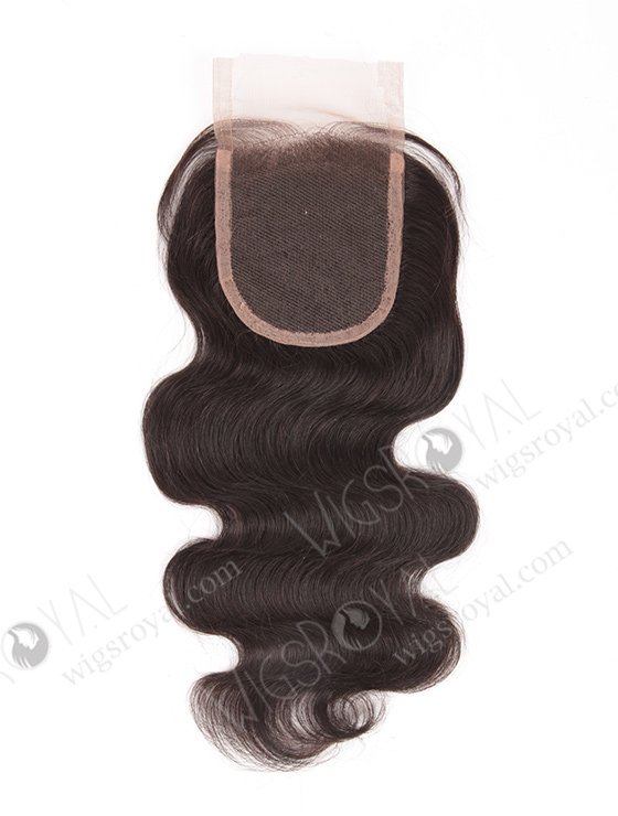 In Stock Indian Remy Hair 14" Body Wave Natural Color Top Closure STC-69-7296