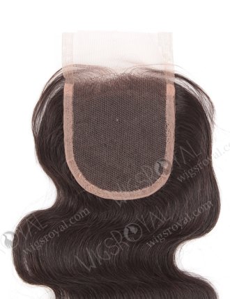 In Stock Indian Remy Hair 14" Body Wave Natural Color Top Closure STC-69