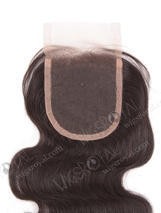In Stock Indian Remy Hair 14" Body Wave Natural Color Top Closure STC-69-7298