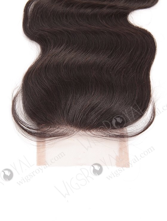 In Stock Indian Remy Hair 14" Body Wave Natural Color Top Closure STC-69-7299