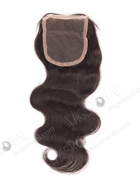 In Stock Indian Remy Hair 12" Body Wave Natural Color Top Closure STC-236-7240
