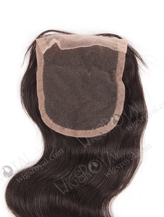 In Stock Indian Remy Hair 12" Body Wave Natural Color Top Closure STC-236-7243