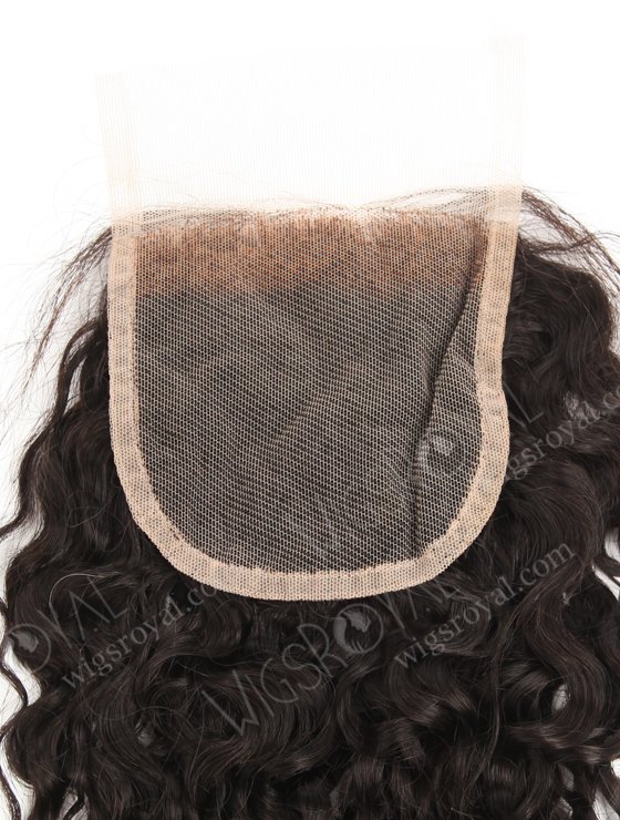  Click   Click  In Stock Indian Remy Hair 20" Tight Curl Natural Color Top Closure STC-396-7602