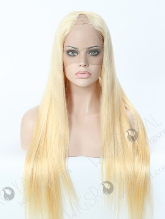 Very Long Hair Blonde U Part Wig WR-UW-001-7861