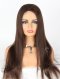 The Long 22'' European Virgin Natural Color Natural Straight Silk Top Full Lace Wig WR-ST-048