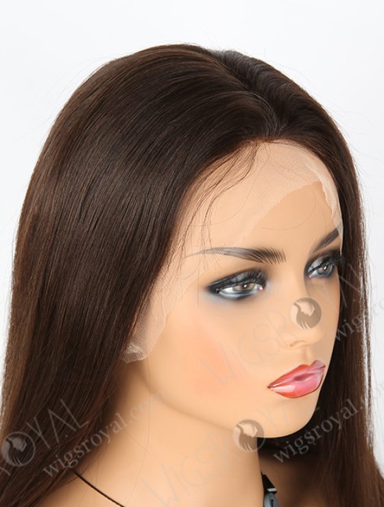 The Long 22'' European Virgin Natural Color Natural Straight Silk Top Full Lace Wig WR-ST-048-7742