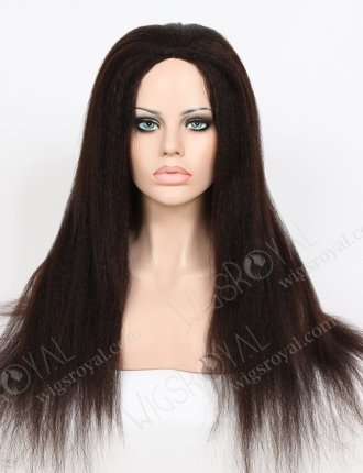 Kinky Straight Yaki Human Hair Wig WR-GL-034
