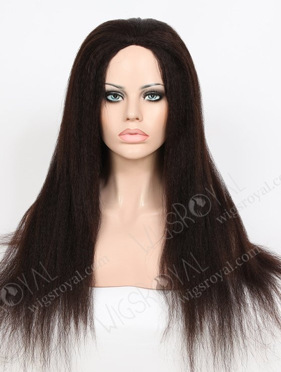 Kinky Straight Yaki Human Hair Wig WR-GL-034-7840