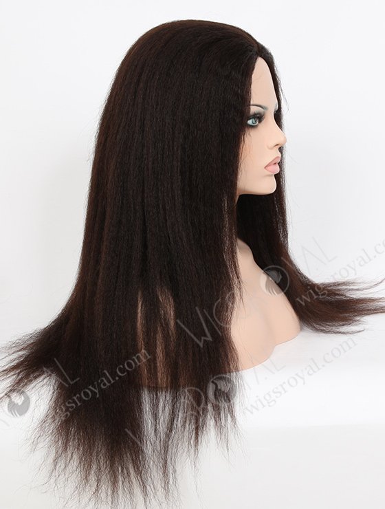 Kinky Straight Yaki Human Hair Wig WR-GL-034-7841