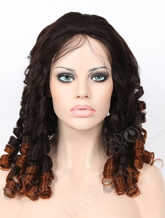 Natural Color with 30# Color Spiral Curl Wigs WR-GL-045-8214