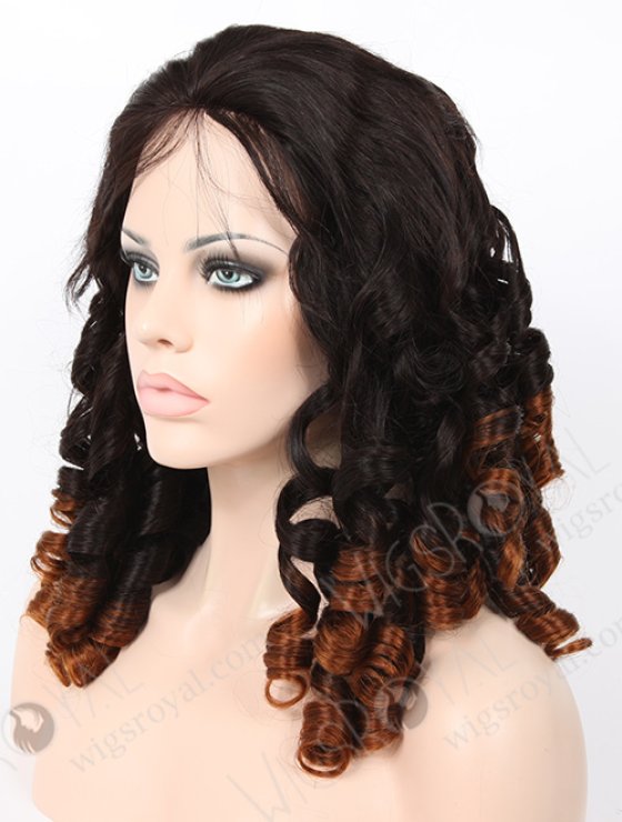 Natural Color with 30# Color Spiral Curl Wigs WR-GL-045-8216